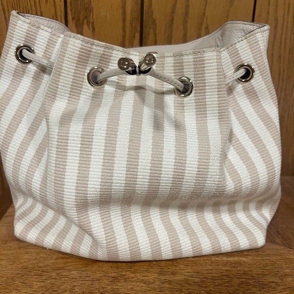 Kate Spade ♠️ " Mulberry St Breezy Striped Backpack - Picture 9 of 15